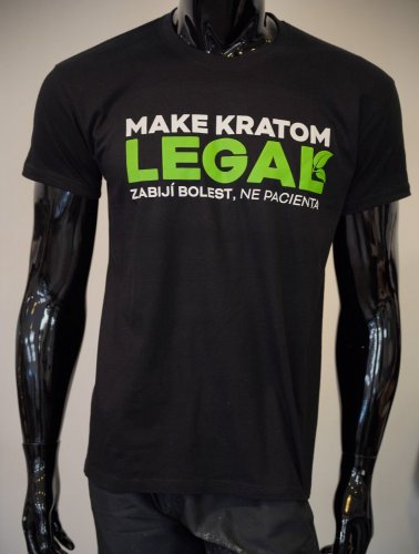 Triko “Make Kratom Legal” - Velikost: XL